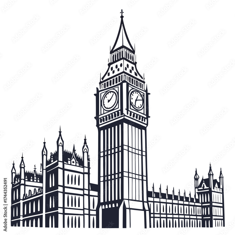 Fototapeta premium houses of parliament