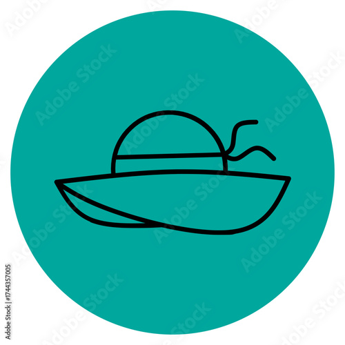 Icon Summer Cloth Vector