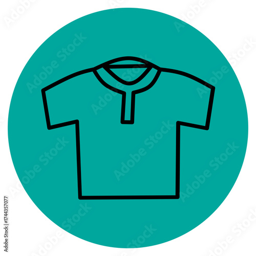 Icon Summer Cloth Vector