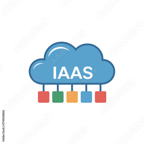 Infrastructure as a Service IAAS cloud computing service model for business efficiency and scalability