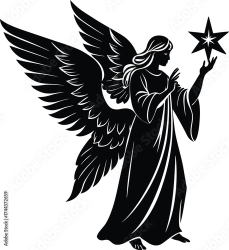 Abstract liquid gradient flowing smoothly through neon lines futuristic background isolated on transparent background