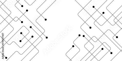 Abstract background with technology circuit board texture. Abstract futuristic black technology background. Technology background. Tech concept for header, web banner, website, presentation.
