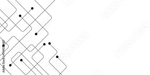 Abstract background with technology circuit board texture. Abstract futuristic black technology background. Technology background. Tech concept for header, web banner, website, presentation.