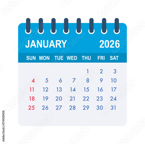 January 2026 calendar event planning date schedule