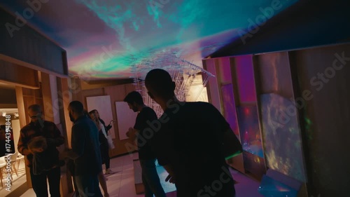 Immersive Wonder: A Soft-Glow Hobby Gallery Experience with Touch, Light, and Sound