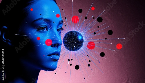 Digital Art Meets Human Face