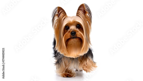 Wallpaper Mural Purebred Dog on White Background, 16:9 and 9:16 Format Torontodigital.ca