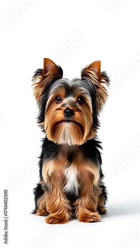 Wallpaper Mural Purebred Dog on White Background, 16:9 and 9:16 Format Torontodigital.ca