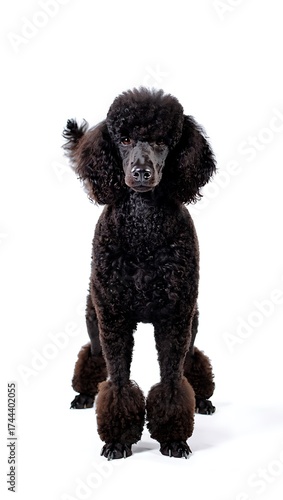 Wallpaper Mural Purebred Dog on White Background, 16:9 and 9:16 Format Torontodigital.ca