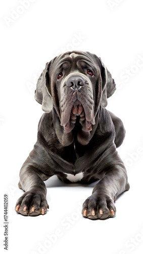 Wallpaper Mural Purebred Dog on White Background, 16:9 and 9:16 Format Torontodigital.ca