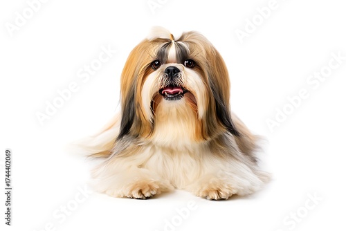Wallpaper Mural Purebred Dog on White Background, 16:9 and 9:16 Format Torontodigital.ca
