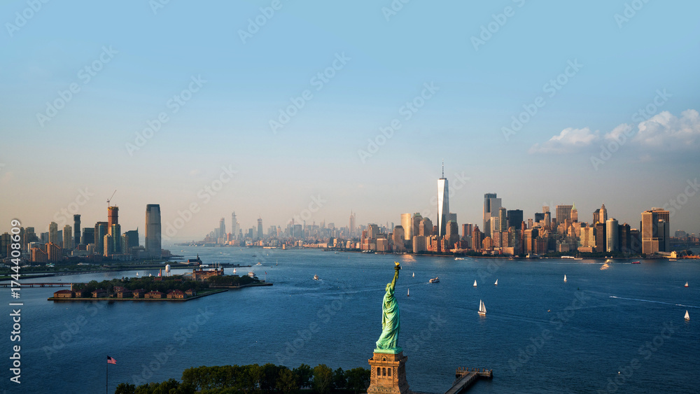 Naklejka premium To Drone in New York