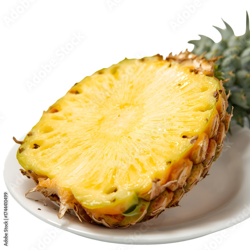 pineapple isolated on white background