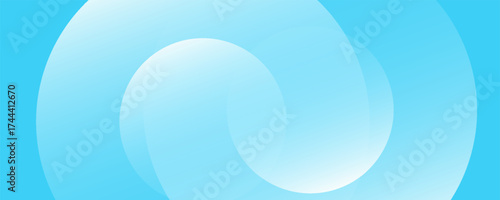 Abstract light blue geometric background with circles design.  Perfect for Business background hitech technology digital design illustration web template background backdrop desktop wallpaper bubbles.