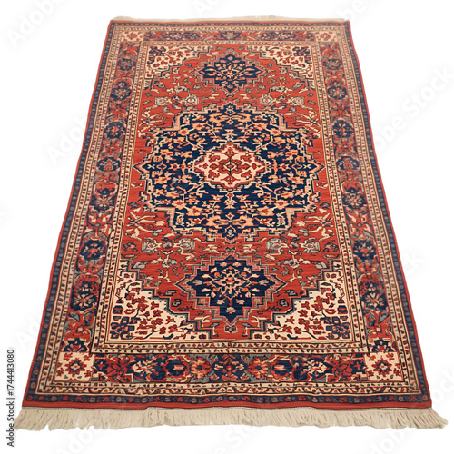 carpet on white background