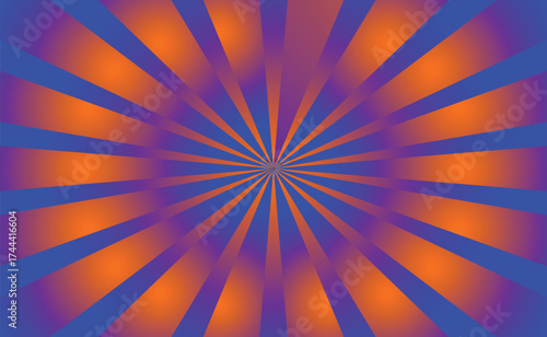 abstract background with sunburst