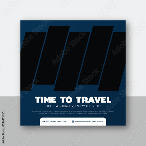 Travel Agency social media Or instgram Post design