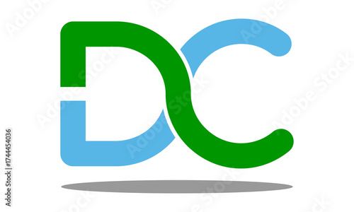 icon Letter DC logo vector illustration