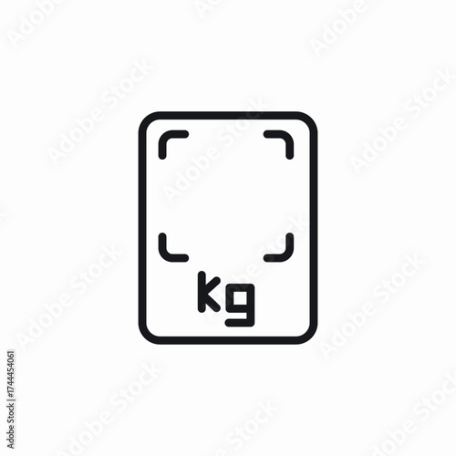 jewelry scales icon sign vector
