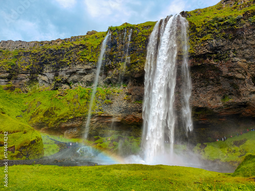 Seljalandsfoss waterfall in Iceland