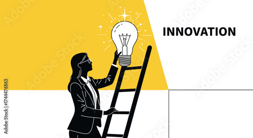 Achieving Great Innovation: A Businesswoman Finds Inspiration Reaching For the Future