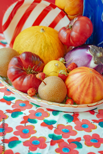 Fresh fruits on a table