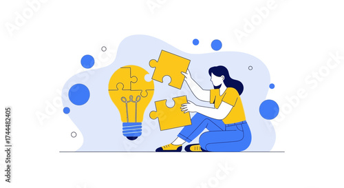 Assembling Innovative Ideas: Combining Elements, Completing a Concept, and Developing Solutions