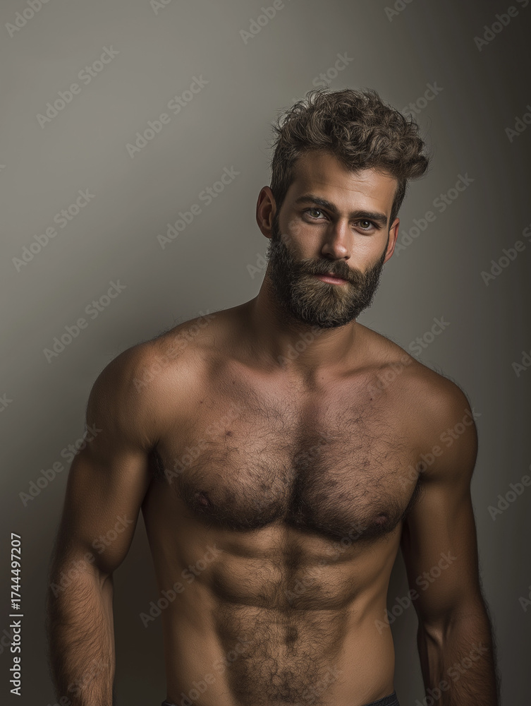 Fototapeta premium Perfect Male Model for Advertising Campaigns