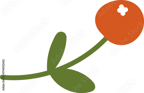 Simple Flower with Stem