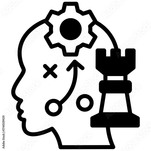 Strategic Thinking mixed icon