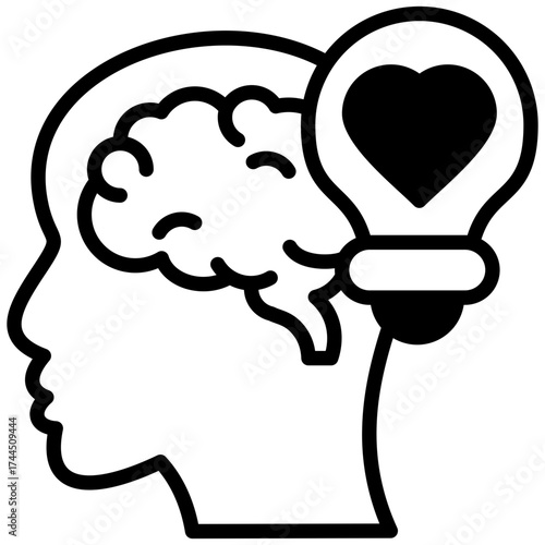 Emotional Intelligence mixed icon