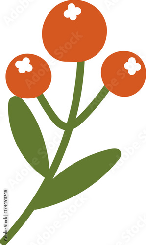 Simple Floral Branch