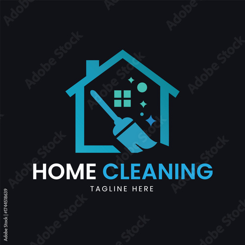 Professional Home Cleaning & Maid Service Logo
