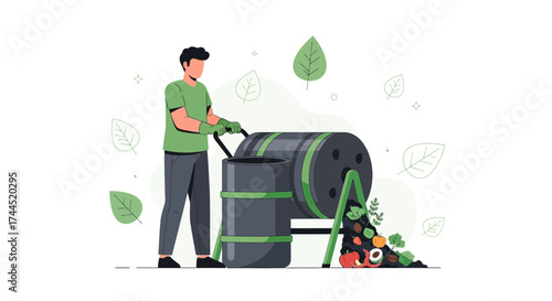 Composting Organic Materials For Environmental Sustainability And Eco-Friendly Practices