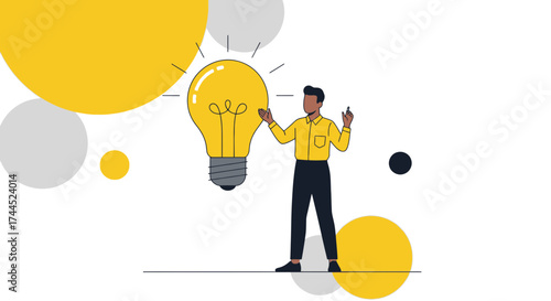 Creative Thinking Sparks Ingenuity, New Idea Generation, Success, And Innovation