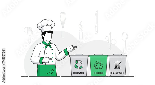 Eco-Conscious Chef Guide Environmental Responsibility and Waste Disposal in Kitchen Operations