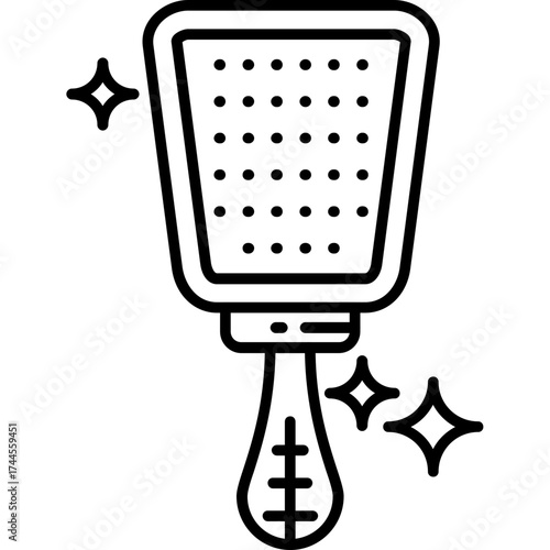 Foot File Outline Icon