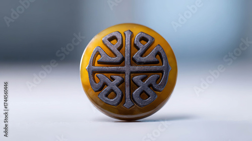 Intricately Crafted Gemstone Charm Captured with Precision in Stunning Detail for Photography Enthusiasts and Collectors