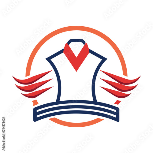 Modern fashion clothing brand logo design