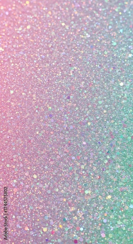Dreamy Unicorn Pastel Mix Glitter Texture 7