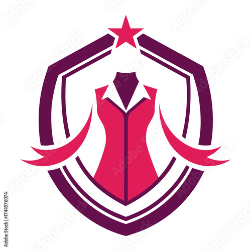 Modern fashion clothing brand logo design