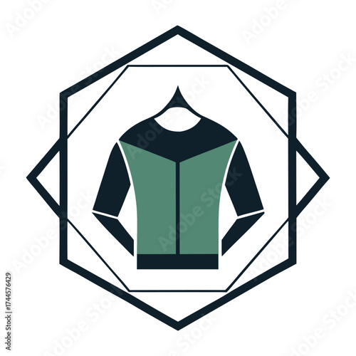 Minimalist fashion clothing brand logo design