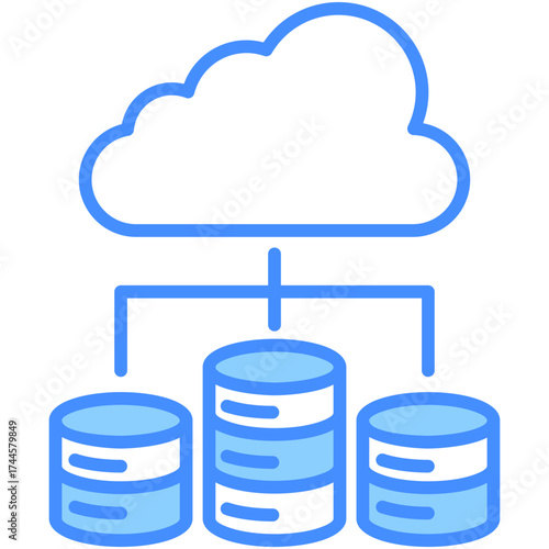 Cloud Server Icon