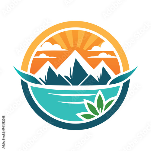 Modern Travel Agency Logo Vector