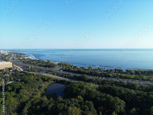 High Toronto, Ontario, Drone Photo.
