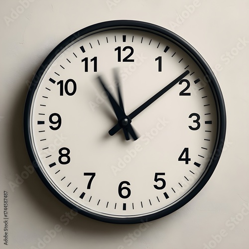A seamlessly looped GIF/SVG animation of clock hands racing around the dial at breakneck speed, symbolizing time pressure, urgency, and the relentlessness of deadlines.