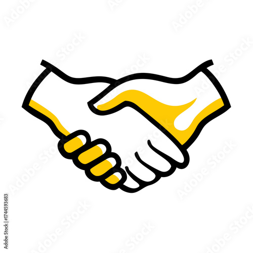 partner handshake vector