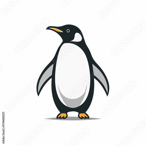 penguin vector icon design