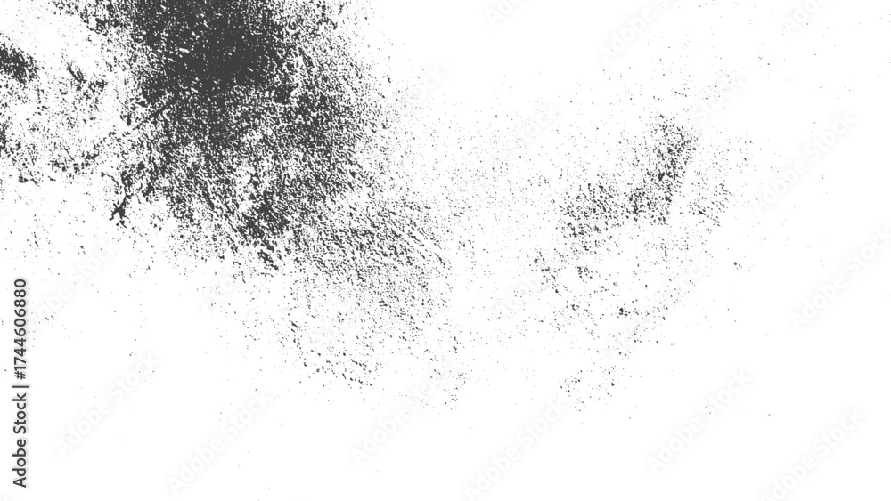 Fototapeta premium Grunge Texture Vector with Dirty Scratches Cracks and Vintage Black and White Overlay Effect