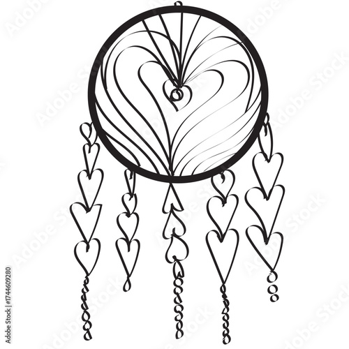 Heart Dream Catcher